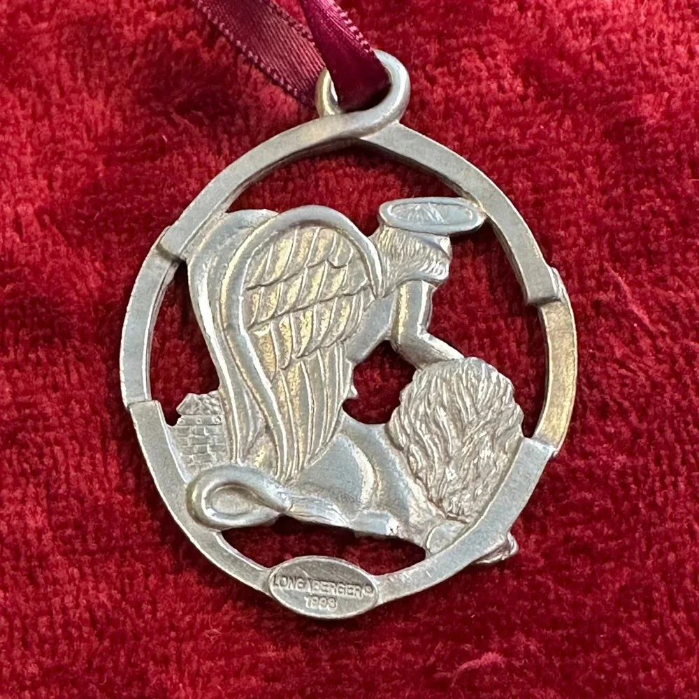 Longaberger vintage silver
